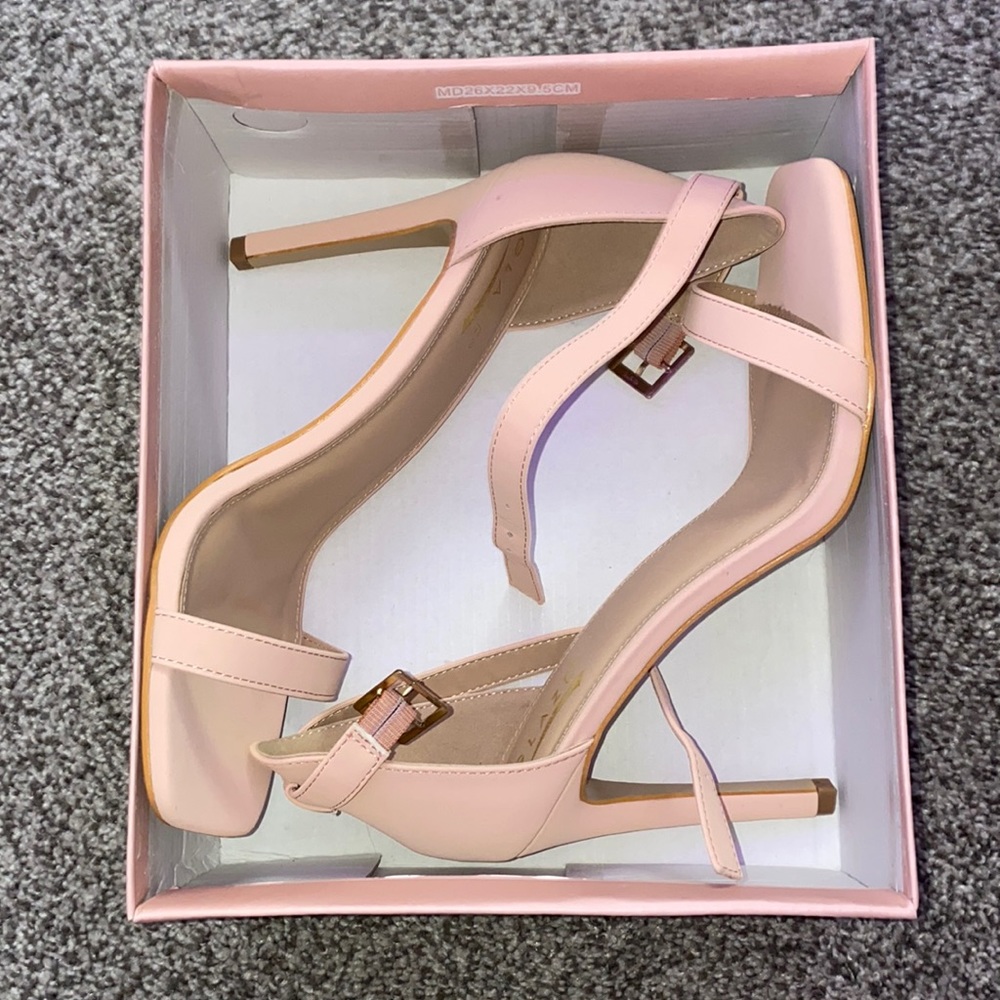 blush heels